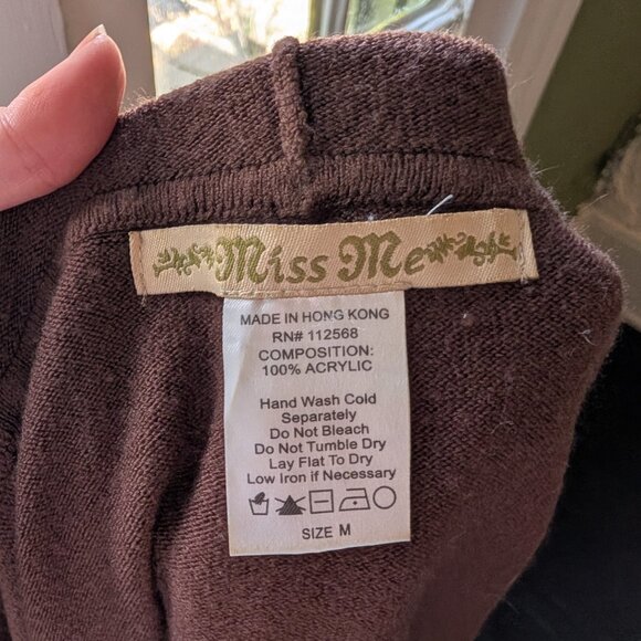 miss me y2k embroidered hoodie ASO miley stewart hannah montana (small) - Picture 9 of 9